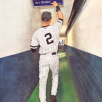 Jeter walking through tunnell